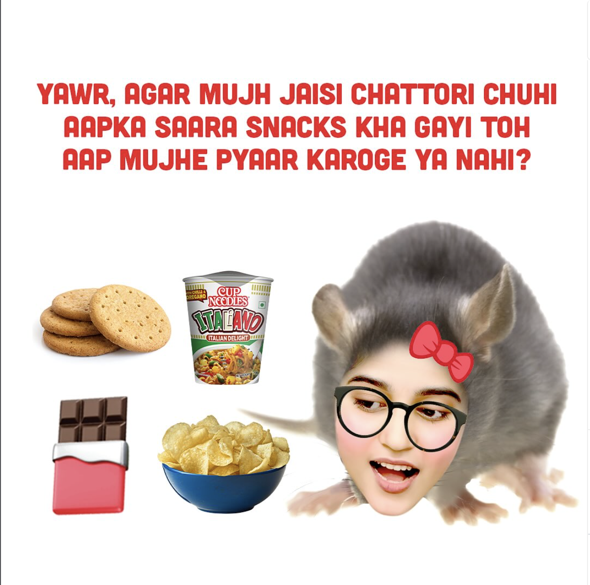 Revamped Cup Noodles trend-led post